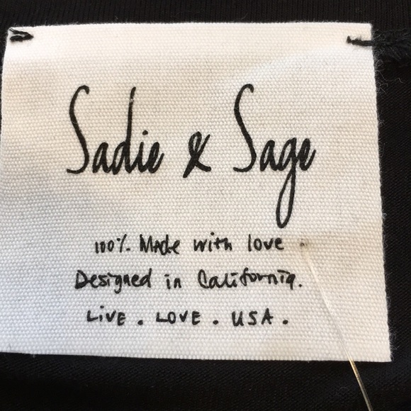 NWT ✨ sadie & sage “good vibes” tee - Picture 6 of 6